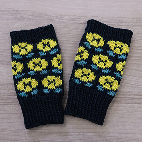 ハンドメイドレシピまとめ 編み込み模様にチャレンジ！マジックループで編むハンドウォーマー